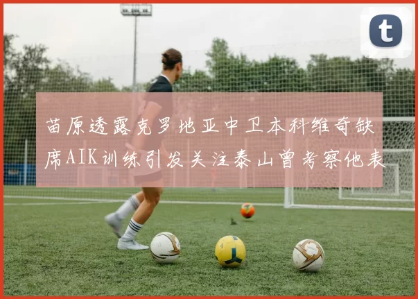 苗原透露克罗地亚中卫本科维奇缺席AIK训练引发关注泰山曾考察他表现